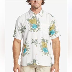 Quiksilver Waterman Men's Short-Sleeve Field Work Shirt XXL